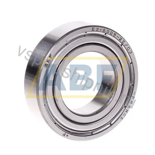 Подшипник шариковый радиальный однорядный E2.6005-2Z/C3 SKF 25×47×12 мм