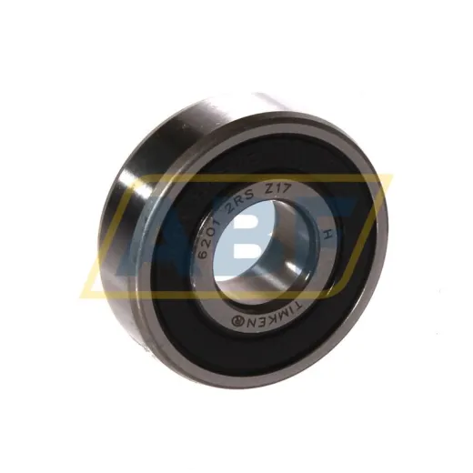 Подшипник шариковый радиальный однорядный 6201-2RS Timken 12×32×10 мм