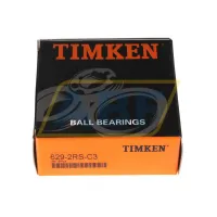 Миниатюрный шариковый подшипник 629-2RS-C3 Timken