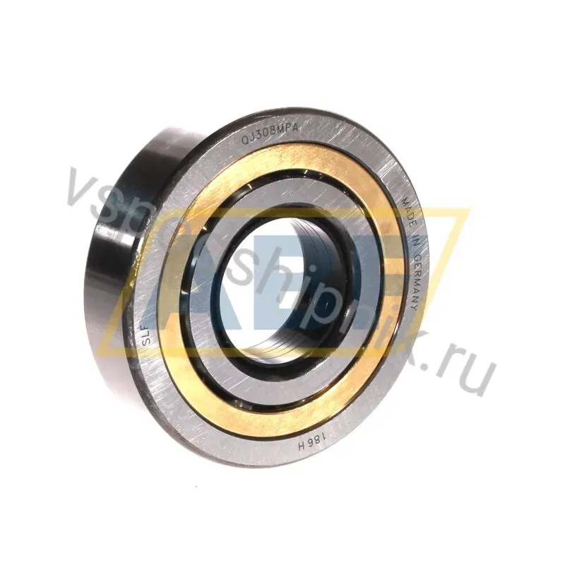 Четырёхточечный шариковый подшипник QJ308MPA SLF Fraureuth 360