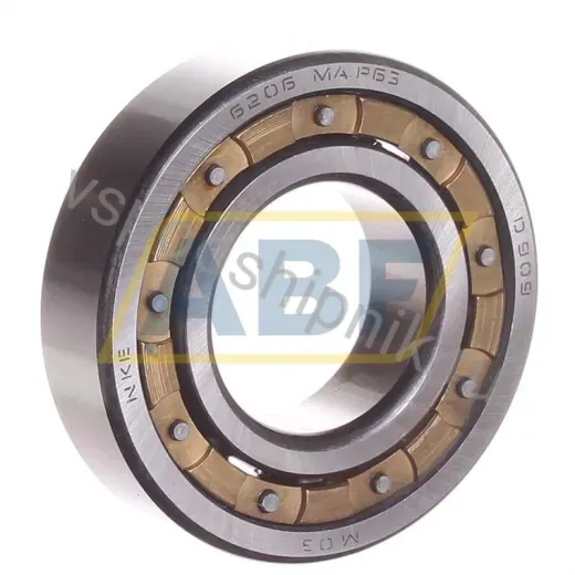 Подшипник шариковый радиальный однорядный 6206-MA-P63-OEM NKE