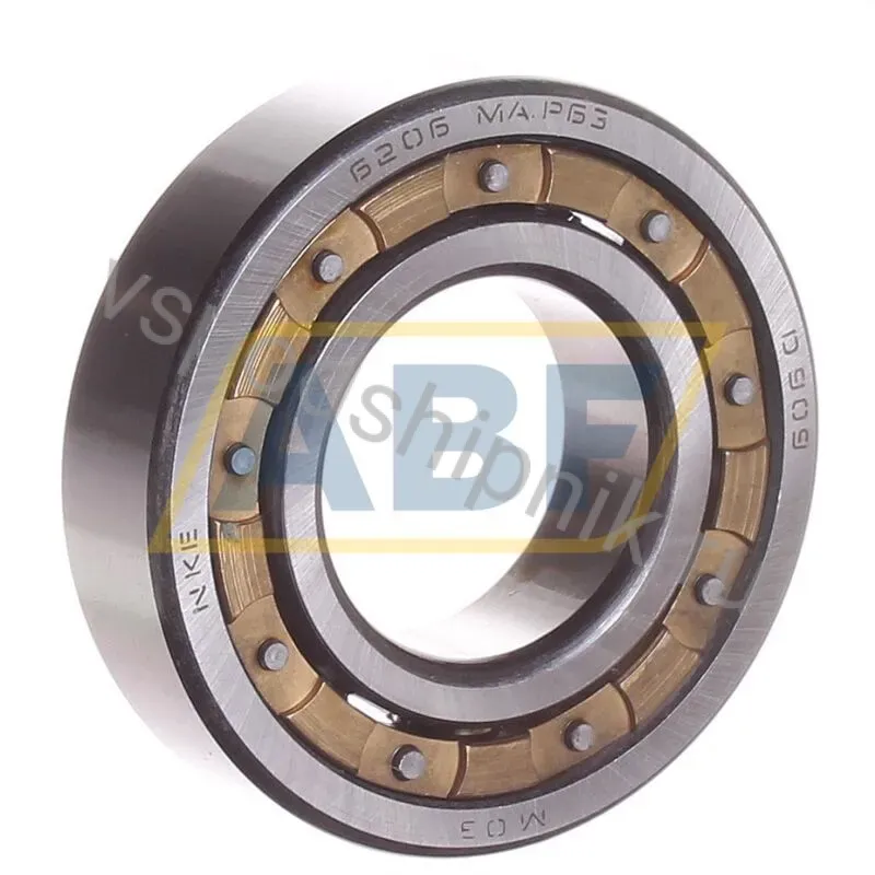 Подшипник шариковый радиальный однорядный 6206-MA-P63-OEM NKE 360