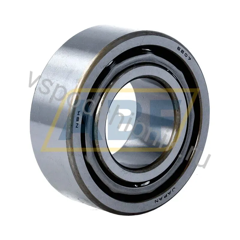 Подшипник шариковый радиально-упорный двухрядный 5207 NSK 360