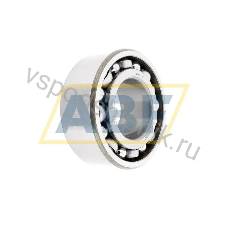 Подшипник шариковый радиально-упорный двухрядный 3207S NTN 360