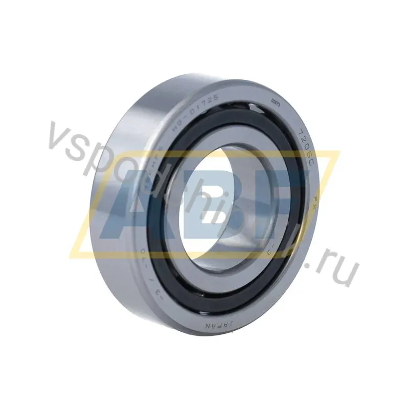 Подшипник шариковый радиально-упорный однорядный 7206CTYNP5 NSK 360