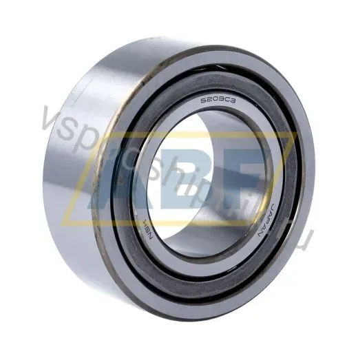 Подшипник шариковый радиально-упорный двухрядный 5209C3 NSK