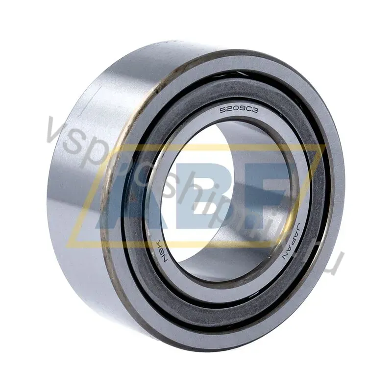 Подшипник шариковый радиально-упорный двухрядный 5209C3 NSK 360