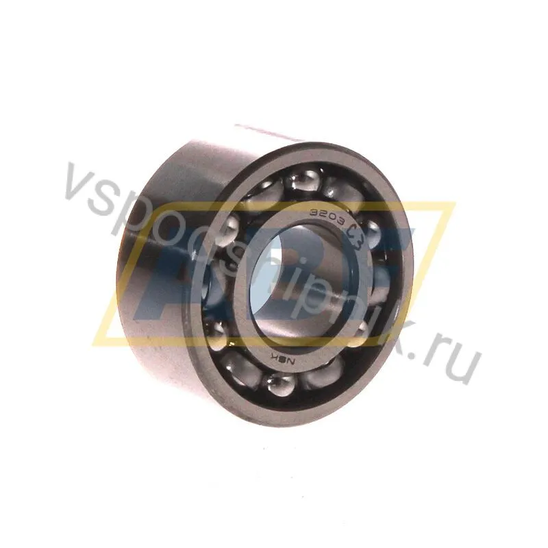 Подшипник шариковый радиально-упорный двухрядный 3203C3 NSK 360