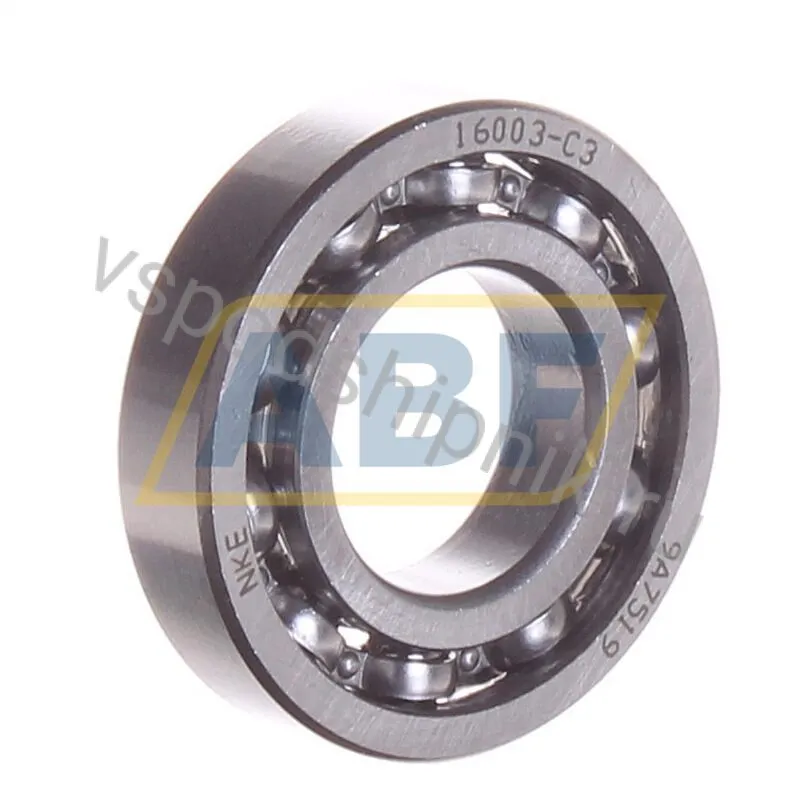 Подшипник шариковый радиальный однорядный 16003-C3 NKE 360