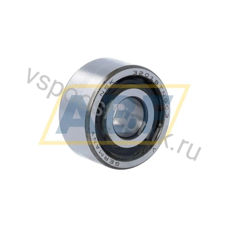 Подшипник шариковый радиально-упорный двухрядный 3201BTNGC3 NSK 360