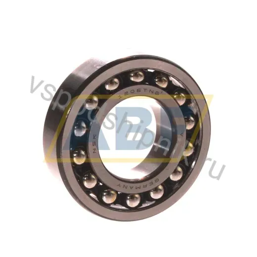 Самоустанавливающийся шариковый подшипник двухрядный 1206TNG NSK