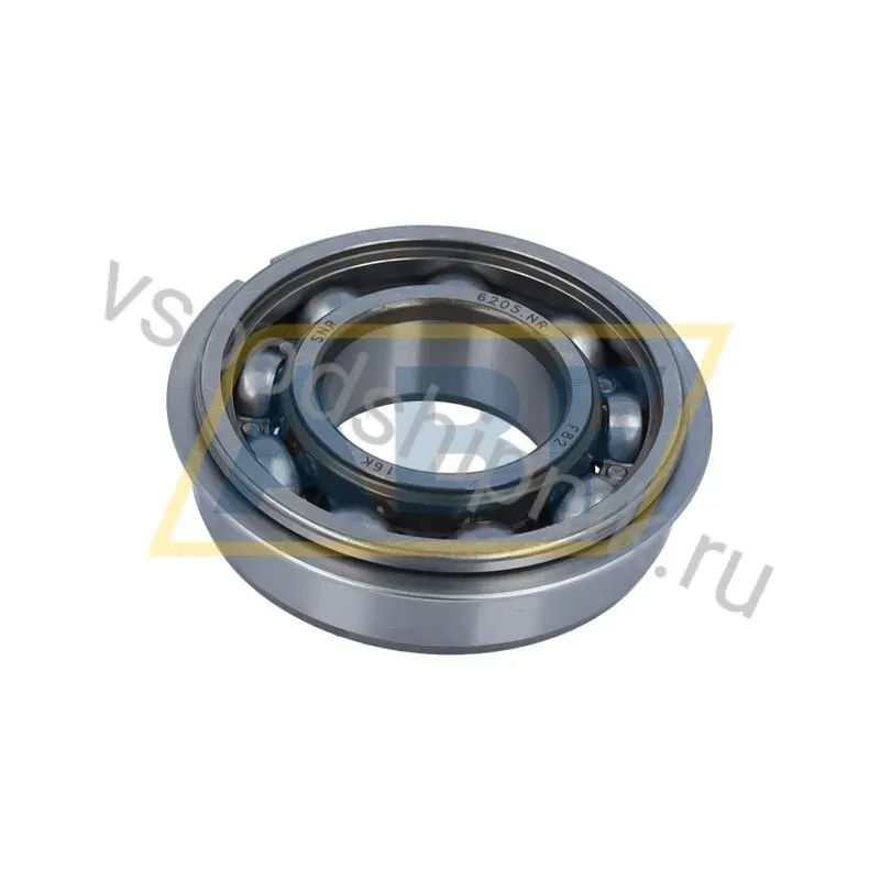 Подшипник шариковый радиальный однорядный 6205.N.R SNR 360