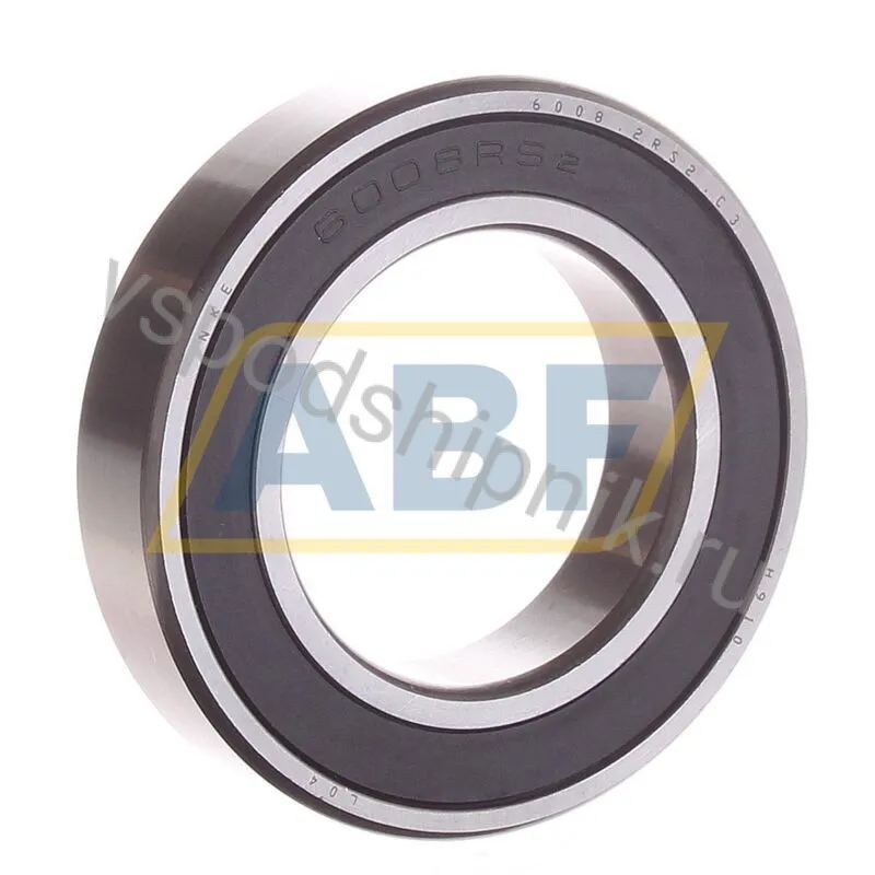 Подшипник шариковый радиальный однорядный 6008.2RS2.C3 NKE 360