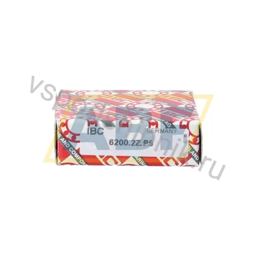Подшипник шариковый радиальный однорядный 6200.2Z.P5 IBC Bearings 10×30×9 мм