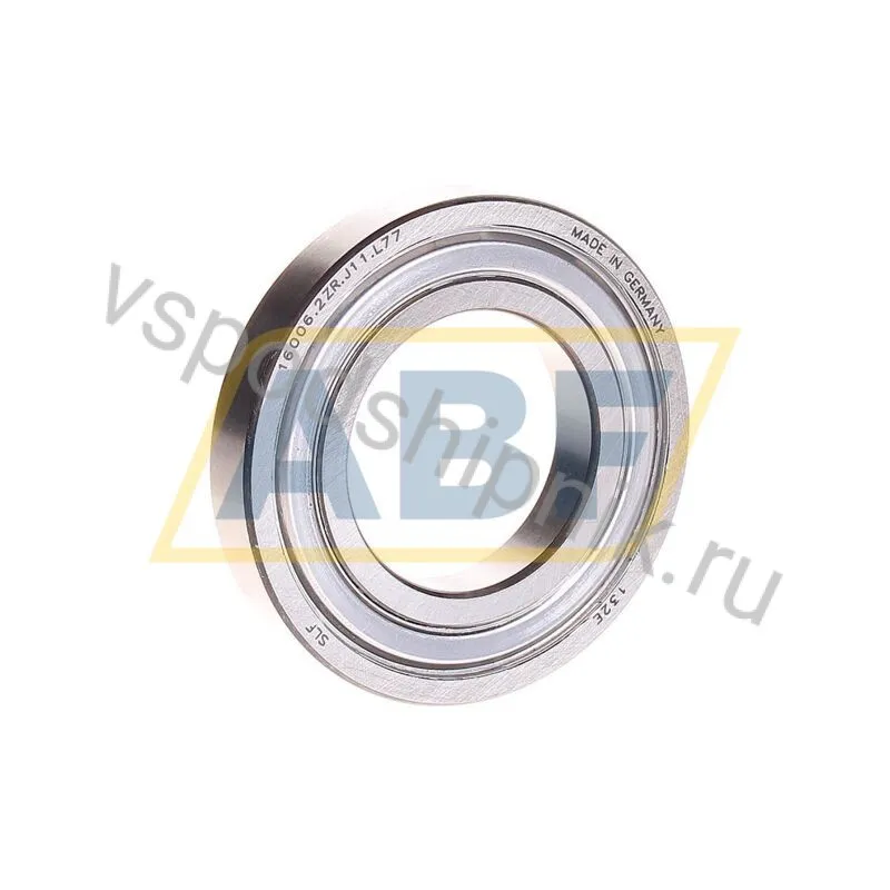 Подшипник шариковый радиальный однорядный 16006.2ZR.J11.L77 SLF Fraureuth 360