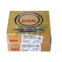 Подшипник шариковый радиально-упорный однорядный 7208CTRDULP3 NSK