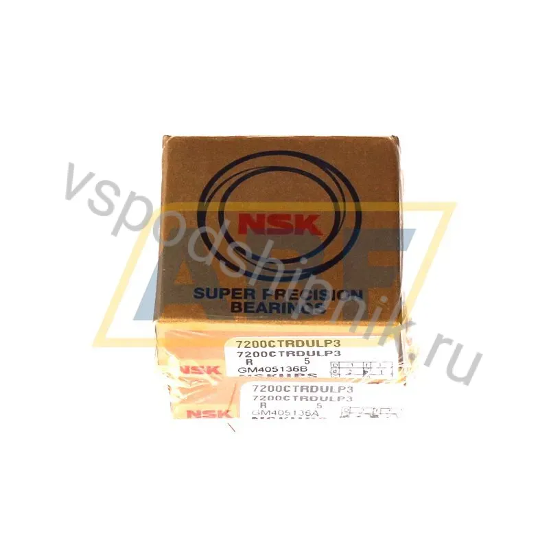 Подшипник шариковый радиально-упорный однорядный 7200CTRDULP3 NSK 360