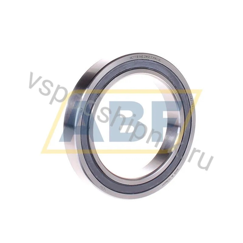 Подшипник шариковый радиально-упорный однорядный HC71914E.2RSD.T.P4S.UL SLF Fraureuth 360