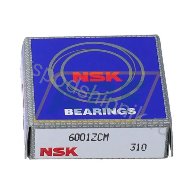 Подшипник шариковый радиальный однорядный 6001ZCM NSK 360