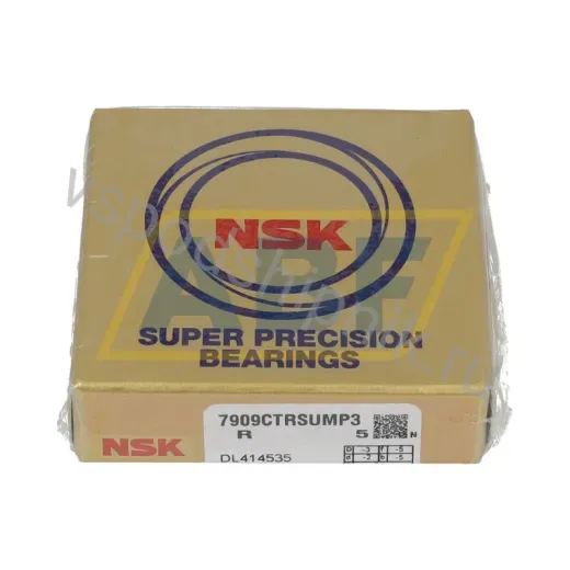 Подшипник шариковый радиально-упорный однорядный 7909CTRSUMP3 NSK