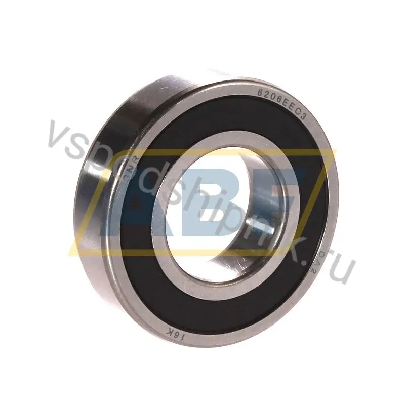 Подшипник шариковый радиальный однорядный 6206.EEC3 SNR 360