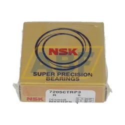Подшипник шариковый радиально-упорный однорядный 7205CTRP3 NSK