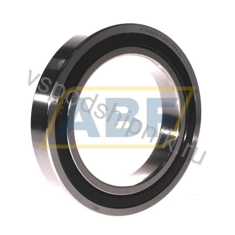 Подшипник шариковый радиально-упорный однорядный H7020.C.T.2RSZ.P4A.UL IBC Bearings 360
