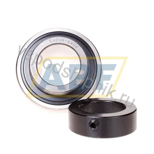 Подшипниковый узел EX208-24G2 SNR 38.1×80×42.8 мм