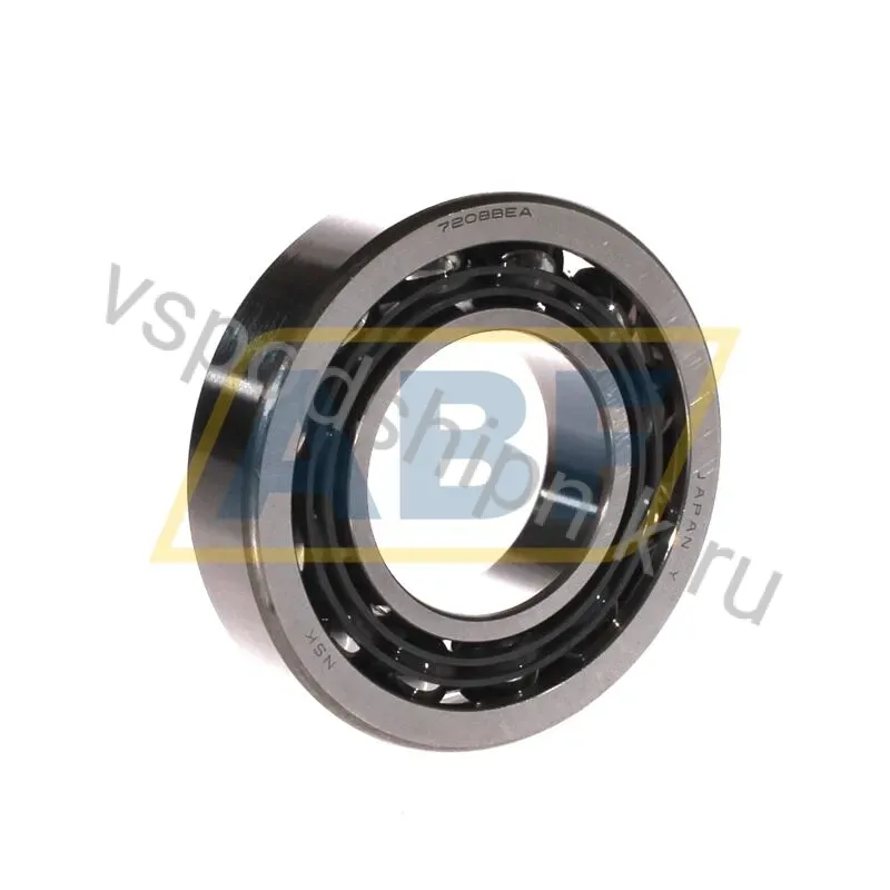 Подшипник шариковый радиально-упорный однорядный 7208BEAT85 NSK 360