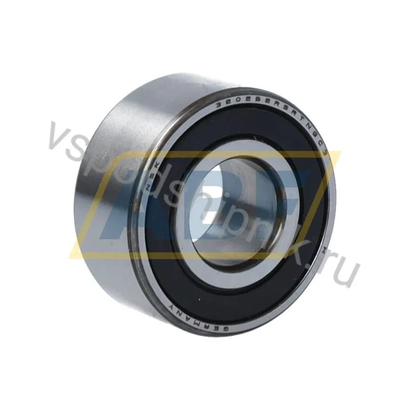 Подшипник шариковый радиально-упорный двухрядный 3202B-2RSRTNGC3 YRLN5 NSK 360