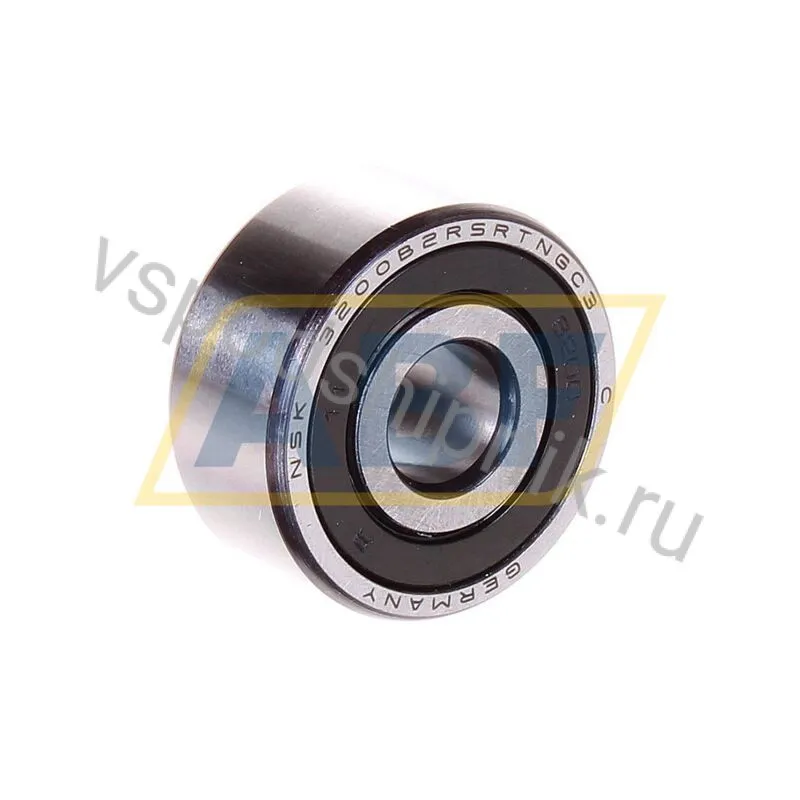 Подшипник шариковый радиально-упорный двухрядный 3200B-2RSRTNGC3 NSK 360
