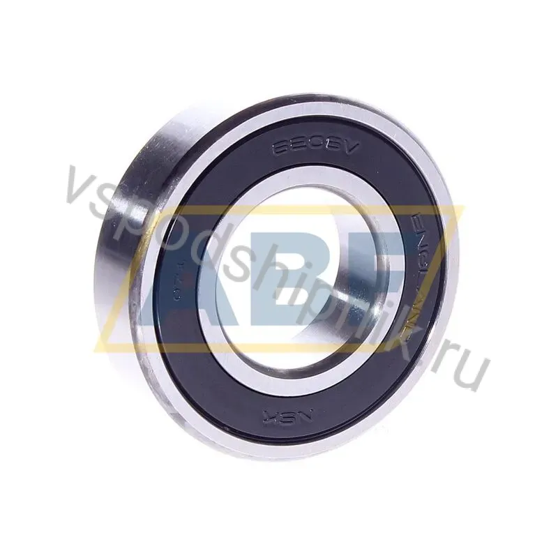 Подшипник шариковый радиальный однорядный 6206VV NSK 360