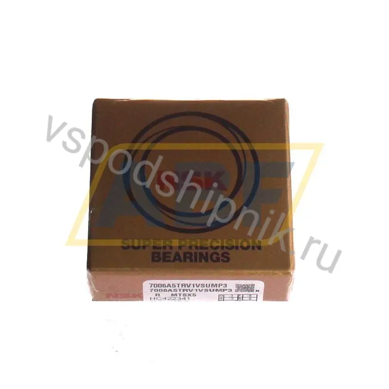 Подшипник шариковый радиально-упорный однорядный 7006A5TRV1VSUMP3 NSK 360