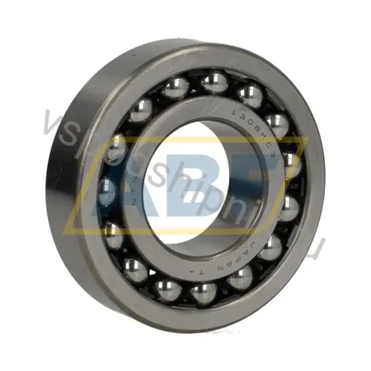 Самоустанавливающийся шариковый подшипник двухрядный 1308SK C3 NTN 40×90×23 мм
