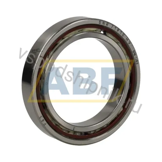 Подшипник шариковый радиально-упорный однорядный 71910HV U J84 SNR 50×72×12 мм