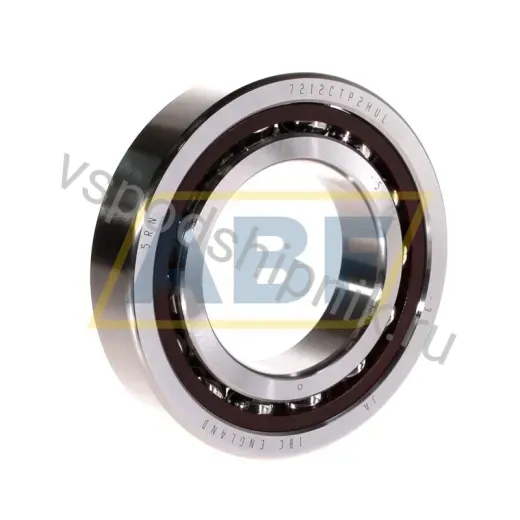 Подшипник шариковый радиально-упорный однорядный 7212C T P2H UL IBC Bearings 60×110×22 мм