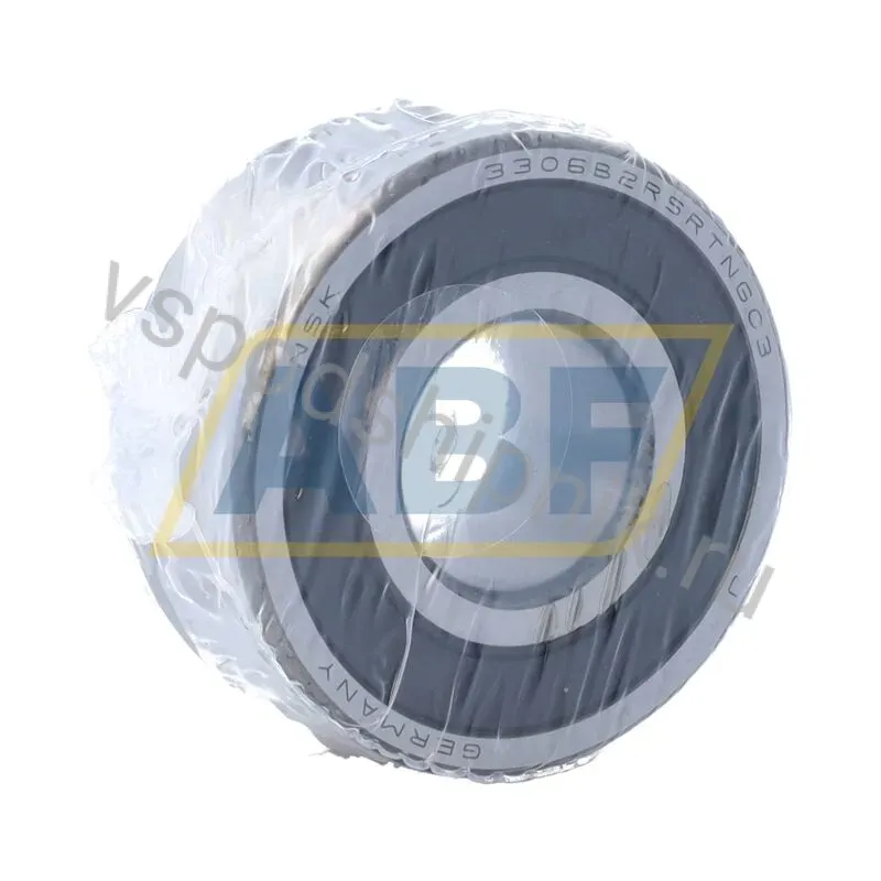 Подшипник шариковый радиально-упорный двухрядный 3306B-2RSRTNGC3 NSK 360