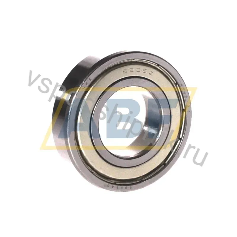 Подшипник шариковый радиальный однорядный 6206-2Z-OEM NKE 360