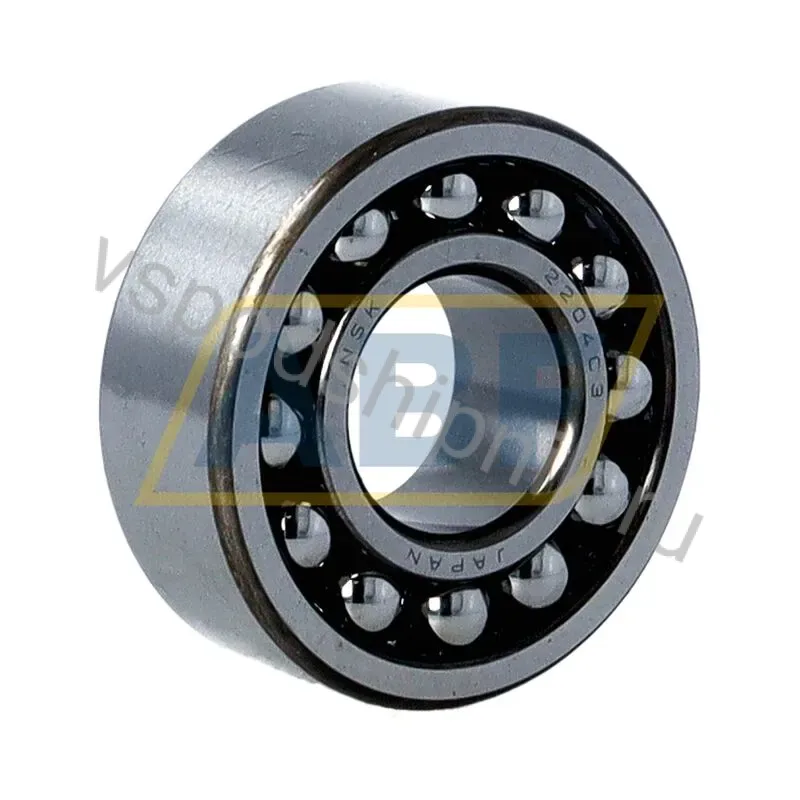 Самоустанавливающийся шариковый подшипник двухрядный 2204C3 NSK 360