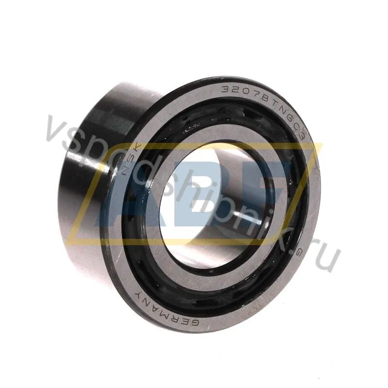 Подшипник шариковый радиально-упорный двухрядный 3207BTNGC3 NSK 360