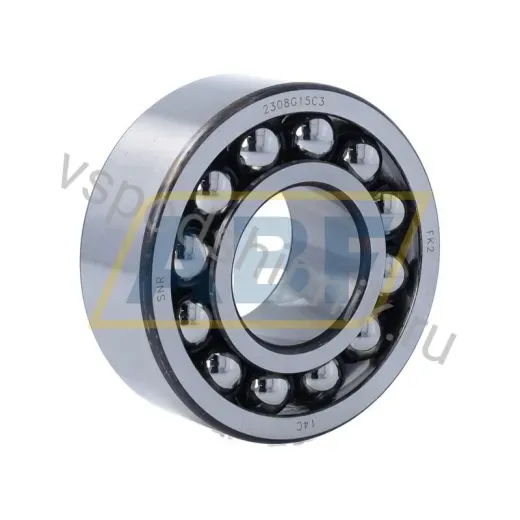 Самоустанавливающийся шариковый подшипник двухрядный 2308G15C3 SNR