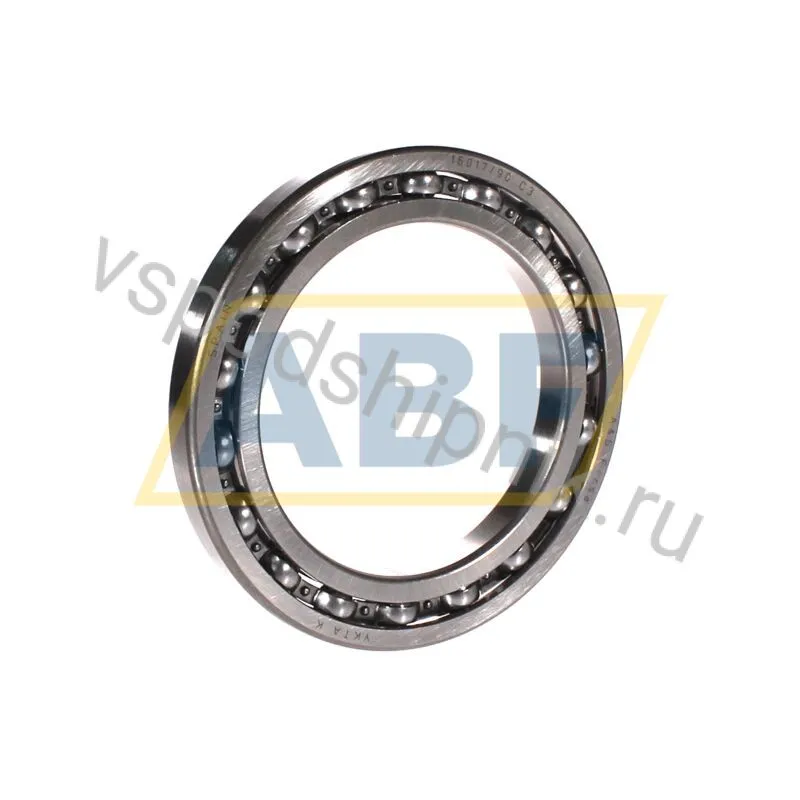 Подшипник шариковый радиальный однорядный 16017/90/C3 A&S - Fersa 360