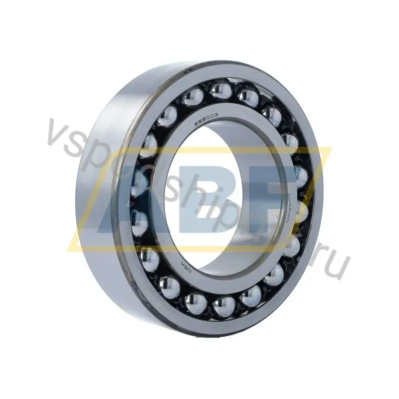 Самоустанавливающийся шариковый подшипник двухрядный 2220C3 NSK 360