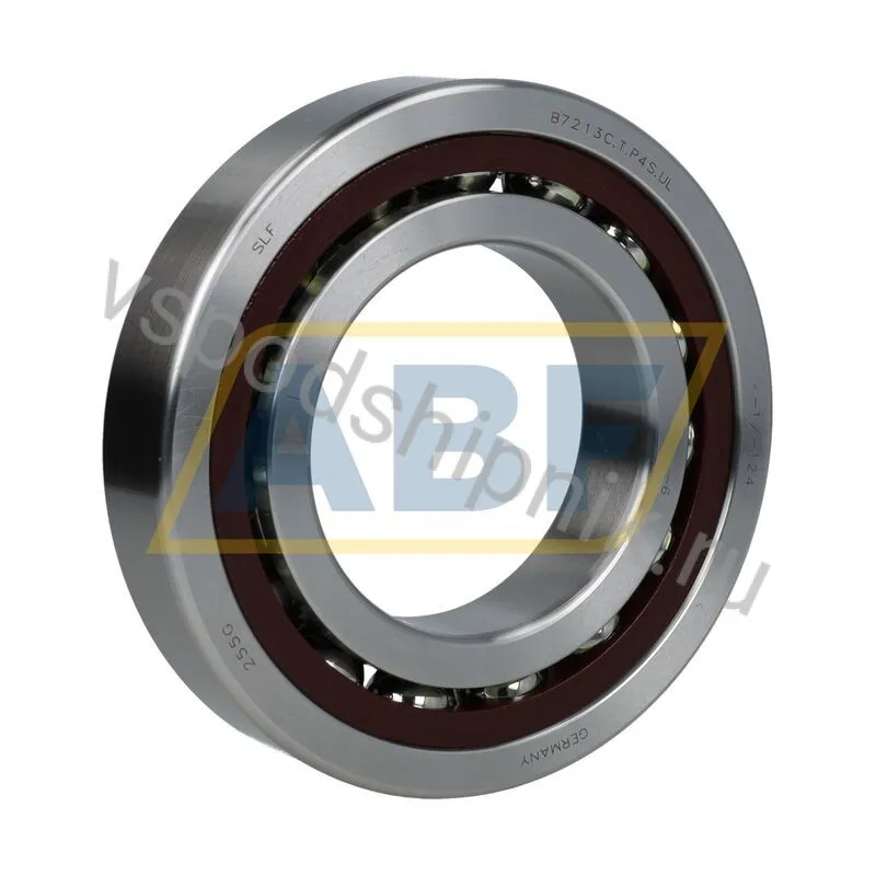 Подшипник шариковый радиально-упорный однорядный B7213C.T.P4S.UL SLF Fraureuth 360