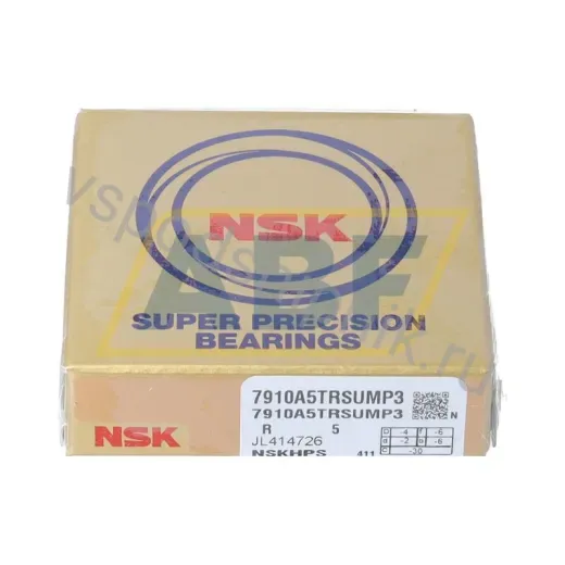 Подшипник шариковый радиально-упорный однорядный 7910A5TRSUMP3 NSK