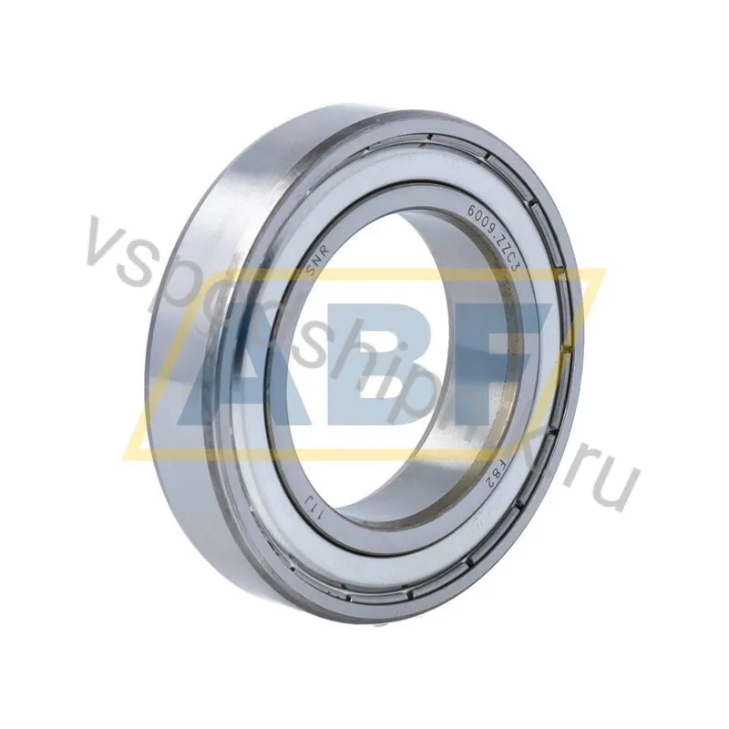 Подшипник шариковый радиальный однорядный 6009.ZZC3 SNR 360