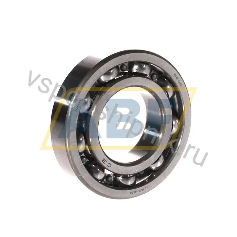 Подшипник шариковый радиальный однорядный 6208C3E NSK 360