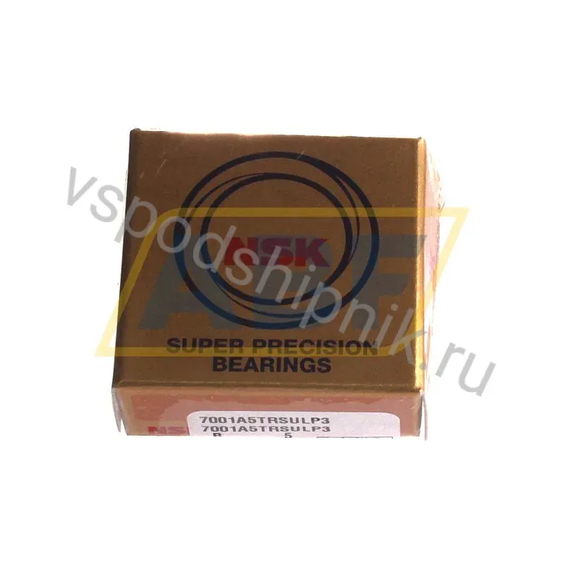 Подшипник шариковый радиально-упорный однорядный 7001A5TRSULP3 NSK 360