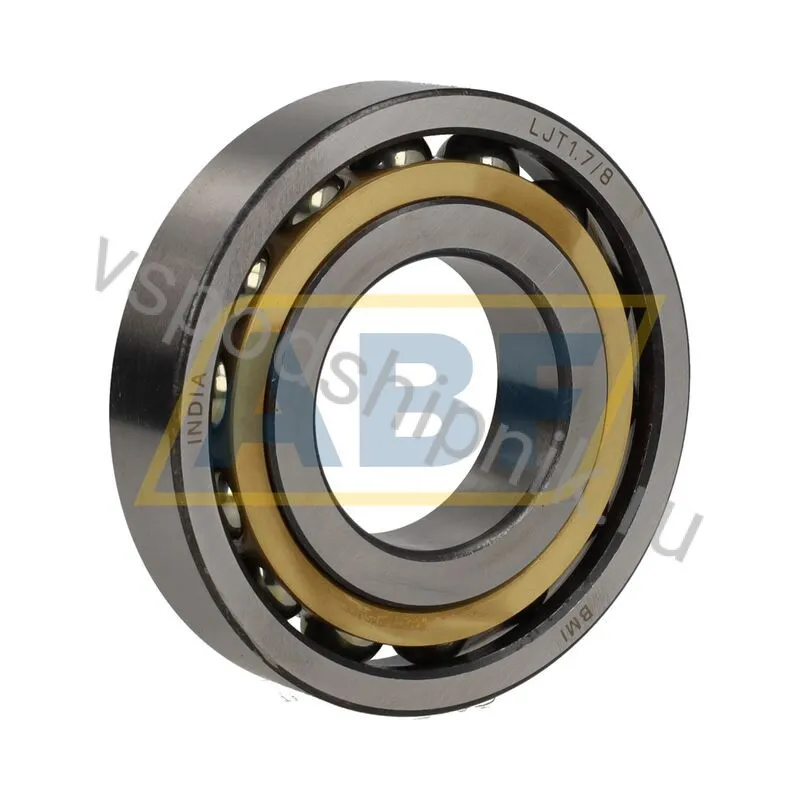 Подшипник шариковый радиально-упорный однорядный LJT1.7/8M Bearing Manufacturing India 360