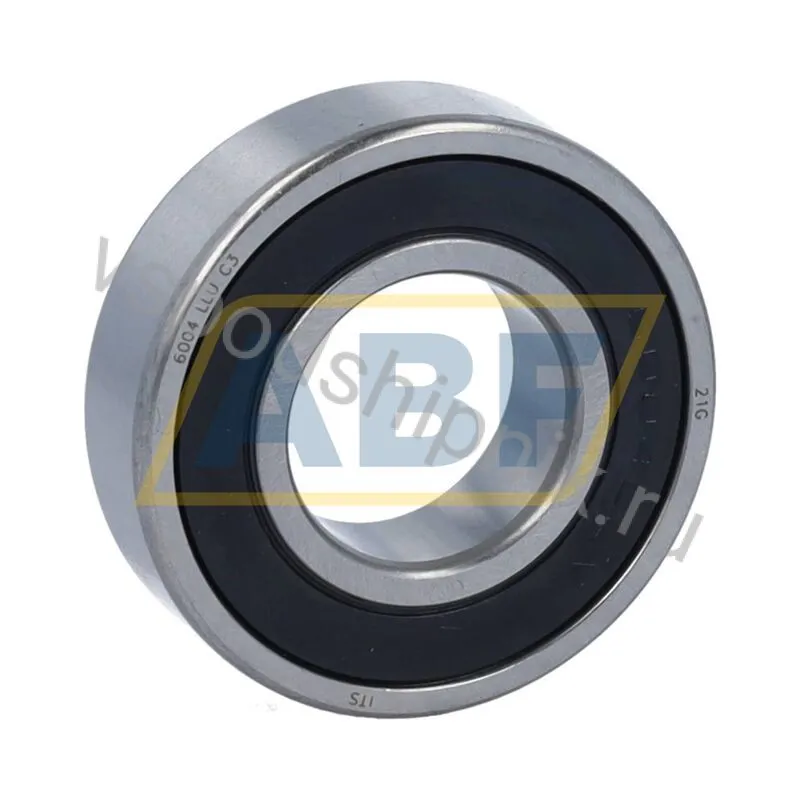 Подшипник шариковый радиальный однорядный 6004 LLU C3 ITS 360